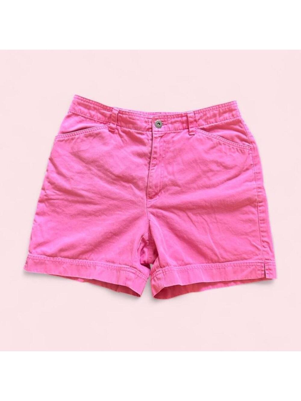 Vintage Liz Claiborne pink high waisted shorts